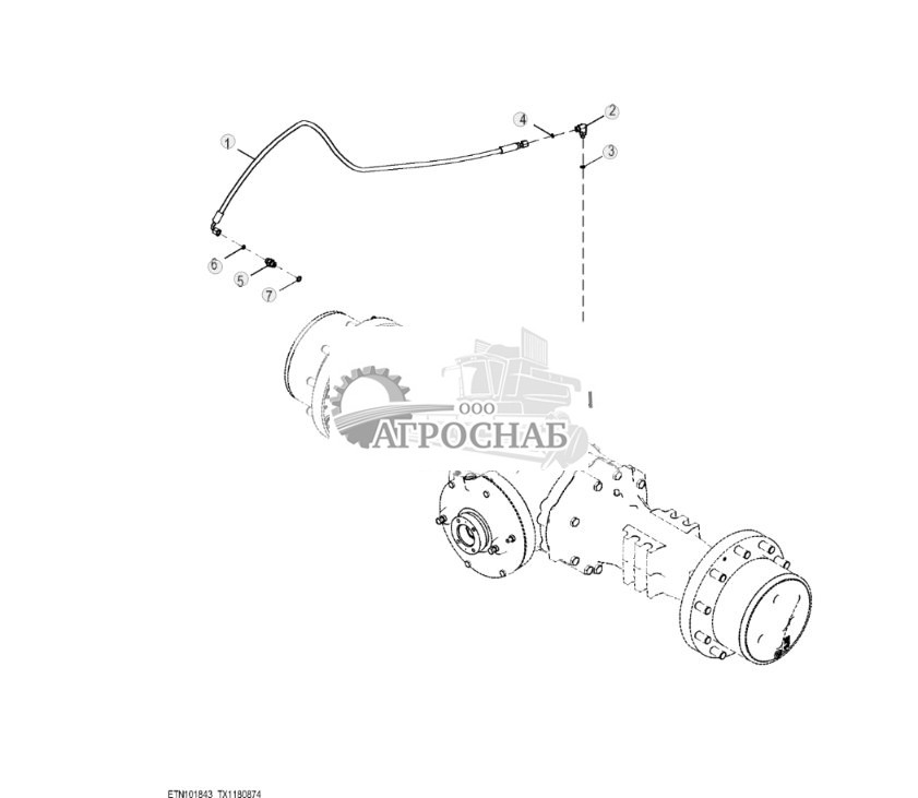 Трубопровод блокировки дифференциала ( - 303523) - ST818879 34.jpg